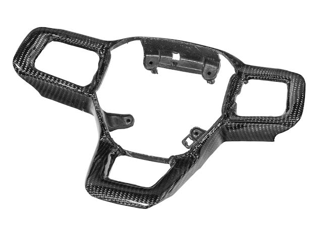 2024-Up Ford Mustang S650 | Carbon Fiber / Forged Carbon Fiber Steering Wheel Button Replacement